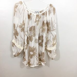 Karamel Silk Blouse